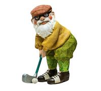 Genérico Golf Gnomes Garden Decorations - 3.5 x 7 x 12 cm Garden Statue for Outdoor Decoration | Resin Craft Statue Miniature Dwarf PE Gnomes Figures