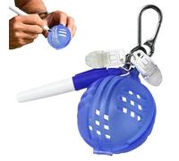 Genérico Golf Line Marker Tool: Template Alignment 360 Degrees Put Workout, Portable with Easy Clip Design, Precision Marking Aid for Course, Prá