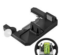 Genérico Golf Phone Mount - 14x10x3cm Stable Secure Cellphone Holder, Streamlined Scorekeeping Phone Mount For Golf Cart Steering Wheel - For Sports Course Men Women Girls Athletes Enthusiasts