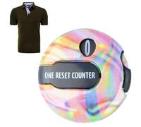 Genérico Golf Score Counter - Counter for Men | Portable Golf Score Counter Clicker, Golf Putter Score Counter, Golf Score Keeper with Touch Reset