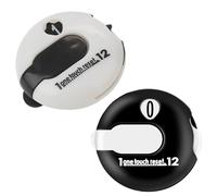 Generico Golf Strike Counter - Mini Portable Attachment with | Resettable Storage | Visors, Watches, Belts, Bags and Clothing for Training and Race