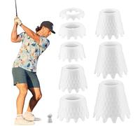 Generico Golf Tee Holder, Tinted Ball Tees, 40 Cm Portable Sturdy Easy-Insert Design, Non-Slip Grip Unbreakable for Golf, Accessories Driving Range for Practice
