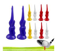 Generico Golf Tees in - 10 Pieces for Training - Fun Tees for the Golf Course - for Indoor Outdoor Practice Stick for Men and Women Fans