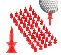 Genérico Golf Tees Short,Golf Tees - Portable Double Layer Golf Tee,Reusable Golf Tee 50/100 Pieces, Golf Accessories and Equipment for Courses