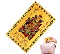Generico Good Card - Souvenir with Male Character Pattern | Chinese Style Devotional Cards for the Year of the Horse | For Men, Women, Dad, Mother, Grandpa or Grandma, Friend, Husband