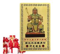 Genérico Good Luck Card - 2026 General Year of the Horse Keepsake - Pocket Sized Good Luck Chinese - for Prosperity, Family Harmony and Travel