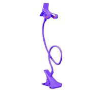 Generico Gooseneck Phone Holder- Convenient Cell Phones Mount Clamp On Desk | Long Arm Headboard Bedside Lazy Bracket | Bed Cellphone Clip Multifunctional Bracket Clamp For Kitchen Bedroom Gyms