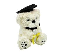 Generico Graduation Bear Plush Toy | Plush Memory Animal for Graduation - Soft Bear for Graduates 2026 - For Kindergarten, Maternal, Elementary, University, Boys, Girls and Teenagers