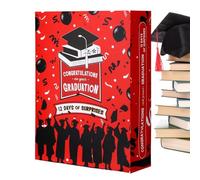 Genérico Graduation Gift, 12 Days Countdown Storage | Candy Keepsake Storage, Snacks, , Kids, Adults, Birthdays