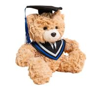 Generico Graduation , Plush Animal Soft Hug Design, Soft Decoration with Hat for Boys Girls Friends Party Diploma University