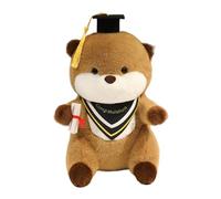 Generico Graduation Soft Doll with Hat and Diploma | Soft Plush Animal - For Dormitory, Bedroom, Home, Childhood School, Kindergarten, High School, University, Graduation