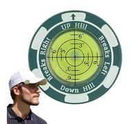 Generico Green Golf Hat Clip for Golf Hats to Ball, Accurate Training Reading - for Multi-Purpose Hat Clip for Indoor Outdoor Use
