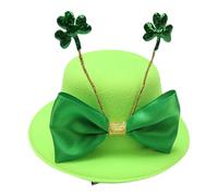 Generico Green Top Hat Costume,Green Top Hat | Irish Christmas Hat Accessory,St Patrick's Day Hat Dress Up Costume and Punt Accessory