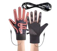 Genérico Guanti Riscaldati per Donne - Riscaldatore Electric Thermal USB Power Supply, 3 Livelli Temperature Regolabili Unisex for Attività Invernali All'aperto Adulti Cycling Hiking