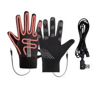 Genérico Guanti Riscaldati per Donne - Riscaldatore Electric Thermal USB Power Supply, 3 Livelli Temperature Regolabili Unisex for Attività Invernali All'aperto Adulti Cycling Hiking