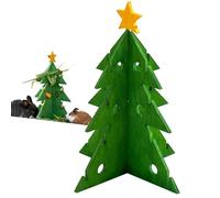 Genérico Guinea Pig Hay Holder for Christmas Tree, Enrichment Foraging Toy, Vegetable for Bunnies, Interactive Design for Pet