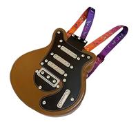 Generico Guitar Bandit Bag - Bandolera Travel Bag | Large Zipper Bag | Modern Lightweight Backpack for Going Outdoors and Daily Work in the Office, brown, Fare riferimento alla descrizione
