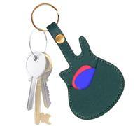 Generico Guitar Pick Bag, Guitar Pick Holder, PU Leather Plectrum Bag, PUA PU Leather PU Leather Pickup Case PU Leather Guitar Picks Music Collectors, green, Fare riferimento alla descrizione, Please