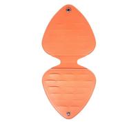 Genérico Guitar Pick Case, Bass Clip Holder Organizer Folk,Portable Bag Storage Box PU Leather Acús, marrón, Consulte la descripción, See description