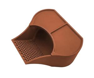 Generico Habitat Tunnel Shelter for Hermit Crab - Climbing Hideout with Double for Food | Underground Cave for Observing the Fence 'Habitat