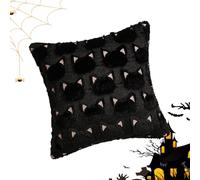 Genérico Halloween con Gatti - Fodere Decorative per, Design Rustico per Casa, Decorazioni Spettrali per Divano E Camera Da Letto, Ione permetteFodere per Halloween E Autunno