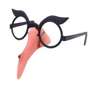 Genérico Halloween Fake Nose Glasses Witch Nose Costume Accessory for Birthday Parties Representations and Decoration