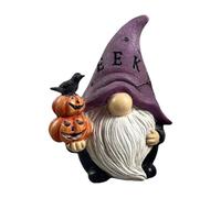 Genérico Halloween Gnomes - Cute Plush Decorations 5.12 x 3.94 x 7.87 Inch Handmade Dwarf Dolls, Portable Holiday Pumpkin Set | Spooky Tomte p
