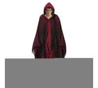 Generico Halloween Hooded Cloak, Hood with Scary Cape, Unisex Adult | Accessory for Costumes Parties Cosplay and Halloween Performance