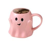 Genérico Halloween Mug - Ghost Halloween Mug 440ml | Reusable Drink Cups for Home Vacation College Residence Game Night University Kitchen Party Reading Club