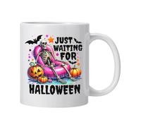 Genérico Halloween Mug, Halloween Coffee Mugs, 12 oz Christmas Drinking Mug, Ceramic Hot Cocoa Mugs, Gothic Mugs for Coffee, Tea and Drinks