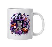 Genérico Halloween Mug, Halloween Coffee Mugs - 12oz Horror Pattern Tea Mug | Gothic Ceramic Coffee Mug, Hot Cocoa Cups for Cold or Hot Drinks
