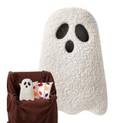 Generico Halloween Plush Toy - 2 Pieces Stuffed Ghost Dolls, Soft , Spooky Decorative Accent | Giornament Bathroom Decorations Competto Cinetto Partition For Orn
