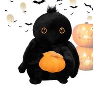 Generico Halloween Plush Toy, Plush Raven Halloween, Soft Doll for Holiday Home Decoration Sofa Car Bedroom Home Decoration Desk Car Sofa Chair Living Room
