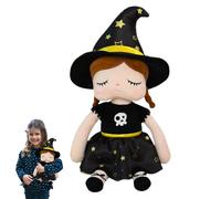 Generico Halween Plush Doll, Sweet Doll, Cute Toblin Figurine, Sweet Sorcerer's Doll, Cute Halloween Decoration for Sofa, Bedside Shelf, Home, Viet