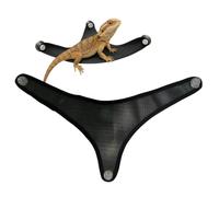 Genérico Hammock for Bearded Dragons - Breathable Mesh with Suction Cups, Reptile Hanger | Suitable for Reptiles, Snakes, Chameleons, Turtles, Sunbathing, Sleeping, Playing and Resting