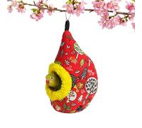 Generico Hammock for - Chew Resistant Material, Warm Linen Design, Easy Installation, Cage Accessory for Parrots and Inseparables, Sleeping Area for