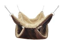 Generico Hammock for | Warm Games | Washable Cotton Household Hammock | Home Indoor Bunny Squirrel Enrichment Relaxing Sleeping