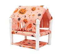Genérico Hamster Bed | 2 Floors Washable Detachable Monkey, Chinchilla House, Dwarf Hamster Accessories | for , Gerbil, Mouse, Ferret, Home & Farm