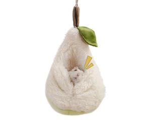 Generico Hamster Bed, Warm Environment, Bed Cage for Hamsters in the Shape of a Pear - for Indoor Comfort Well-Being Quiet Moments Home Safety Relaxation Care of Animals Nesting