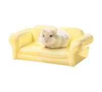 Genérico Hamster Divan - Ceramic Heat Sink with Ice - Pet Hamster Sofa for Cage - In Large Breeds: Species such as Chinchilla, Squirrel, Gerbil, Rest, Game, Dream