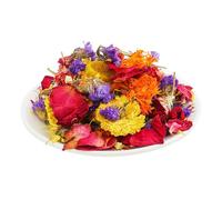 Generico Hamster Flowers | Gerbil Bedding with Natural Dried Flowers | Scented Decoration for Small Animals Habitat for Rabbits Gerbil Hamsters, Botanical Litter for the Against