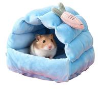 Generico Hamster House - Warm for Soft Hamsters, Warm Hiding Place for Rabbits | Ideal and Ideal for Bunnies, Pets, Ferrets, Chinchillas, Squirrels, Winter Material