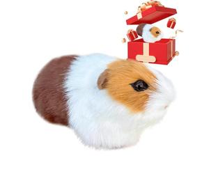 Generico Hamster Plush Toy - ABS Synthetic Hair 12 x 6 x 7 cm | Soft Plush Hamster Dolls | For College Dormitory, Bedroom, Sofa, Shelf, Goodnight, Birthday,