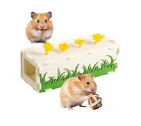 Generico Hamster Tunnel | Rectangular Tunnel for Resting Small Pets | Toy Tube for Small Animals - Suitable for Hedgehog, Dwarf Hamster, Chinchilla, , Ferret and