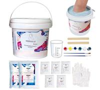 Generico Hand Casting Kit for Couples - Creative and Realistic Detail Remembrance Plaster Powder for Cloning 15.2x14.3x13.5cm, Complete Set with Cylindrical Barrel of Paint, Model