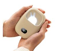 Generico Hand Warmer - USB Rechargeable Hand Warmer, Winter Thermal Pocket | Temperature Levels Digital Display Constant Heat Portable High Capacity Battery for Hiking