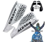 Generico Handguards for - For Handlebar For Cross, Cold & Cold Bike, Durable Handlebar, Hand Cover For Shock Resistant, Lightweight Protective Gear