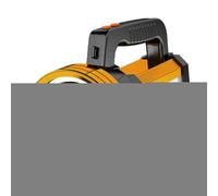 Genérico Handheld flashlight, outdoor searchlight, 8.03x4.53x5.51 inches portable bright torch, high-intensity LED, water-resistant ideal for camping hiking hunting and situations