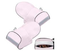 Genérico Handlebar Sleeves | Waterproof Riding Gauntlets Grip Scooters and Motorcycles with Sun Protection Practical Accessories on Bicycle, Scooter, ATV Vehicles Daily Use