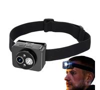 Generico Head Camera for Recording | Action Cam with Integrated Front Light | Wearable Structure with Smart Sensors for Travel and Running
